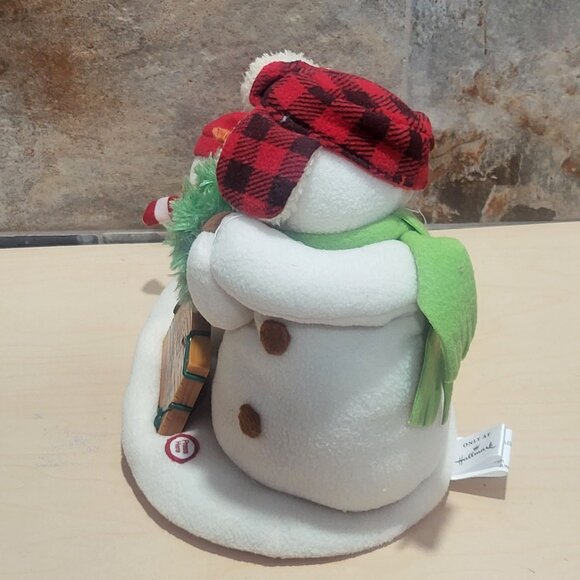 Hallmark Jingle Pals Perfect Pine Tree Farm Animated Push Snowmen 2014 - Picture 14 of 14